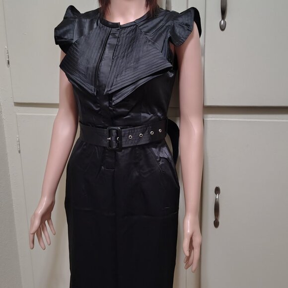 Rachael G For the Sophisticated Woman Black Dress Size M - Picture 7 of 14